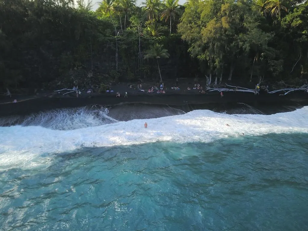 Nice Studio W/ Ac Near Kehena Beach And Lava Fields location